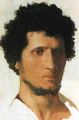 Head of a Peasant of the Roman Campagna