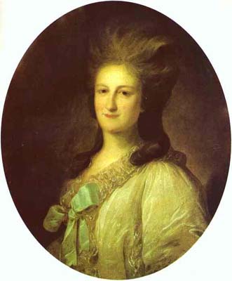 Portrait of Varvara Ermolayevna Novosiltseva