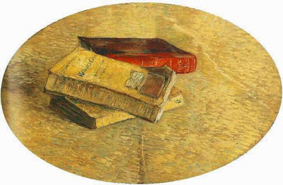 Still Life with Three Books