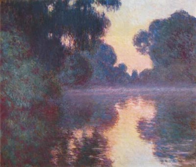 Branch of the Seine near Giverny at Sunrise