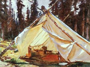 A Tent In The Rockies