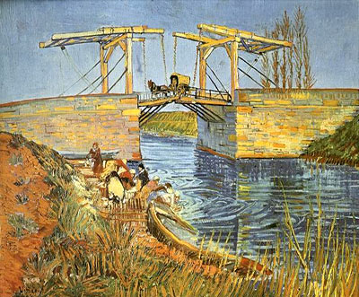 Langlois Bridge at Arles with Women Washing, The