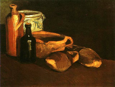 Still Life with Clogs and Pots