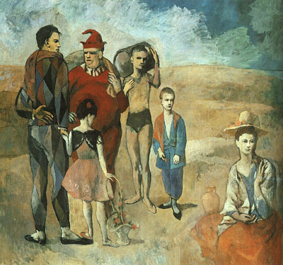 The Family of Saltimbanques