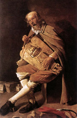 The Hurdy-Gurdy player