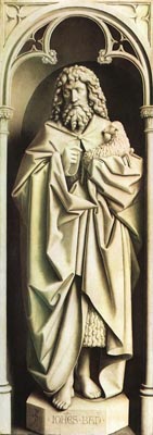 The Ghent Altarpiece: St John the Baptist