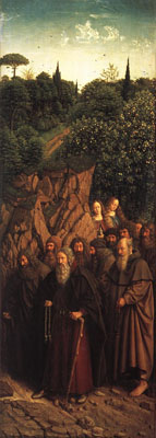 The Ghent Altarpiece: The Holy Hermits