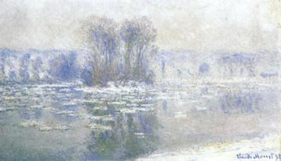 Floating Ice at Bennecourt