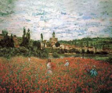 Poppy Field at Vetheuil