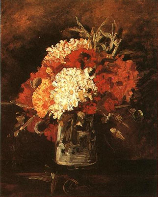 Vase with Carnations