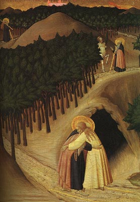 The Meeting of St.Anthony and St.Paul