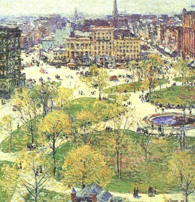 Union Square in Spring