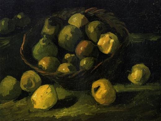 Vincent van Gogh - Still Life with Basket of Apples 4