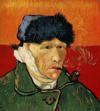 Vincent van Gogh - Self Portrait with Bandaged Ear and Pipe