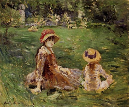 Berthe Morisot - In the Garden at Maurecourt