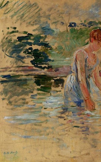 Berthe Morisot - The Bath at Mesnil