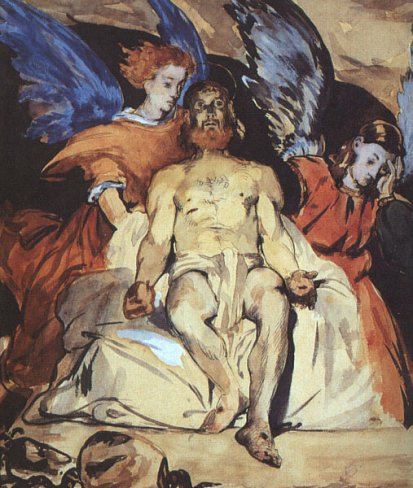 Edouard Manet - Christ with Angels