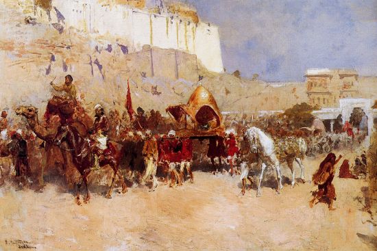 Edwin Lord Weeks - Wedding Procession Jodhpur