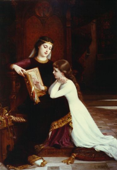 Emile Munier - The Reading Lesson