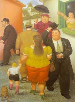 Fernando Botero - The Street