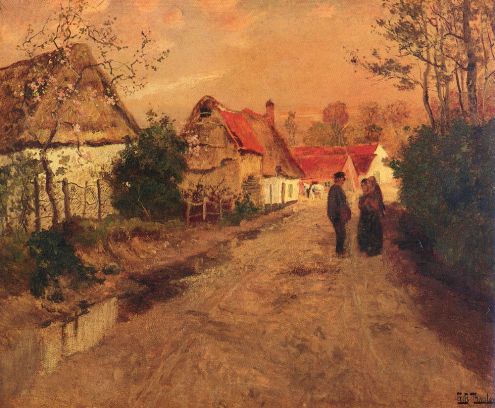 Frits Thaulow - Arques-La-Bataille, Normandie