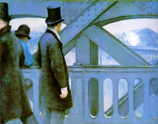 Gustave Caillebotte - On the Europe Bridge