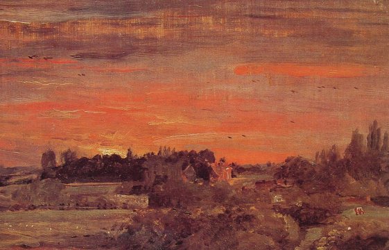 John Constable - East Bergholt Rectory