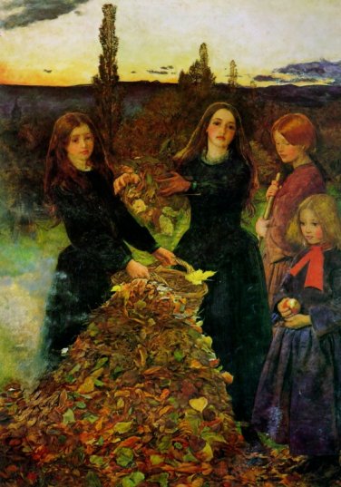 John Everett Millais - Autumn Leaves2