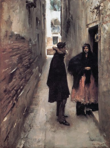 John Singer Sargent - Sargent Street in Venice