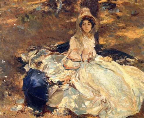 John Singer Sargent - The Pink Dress