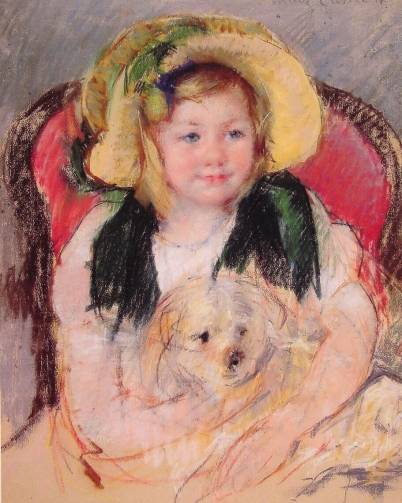 Mary Cassatt - Sara with Her Dog