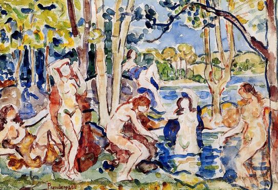 Maurice Prendergast - Bathers 1