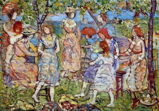 Maurice Prendergast - Girls in the Park