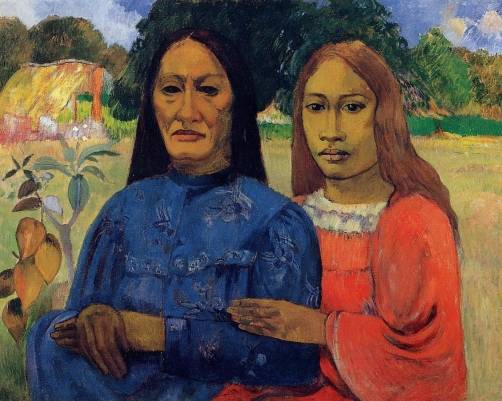 Paul Gauguin - Mother and Daughter