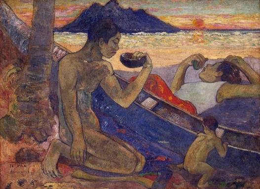 Paul Gauguin - The Canoe