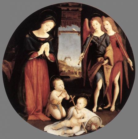 Piero di Cosimo - The Adoration of the Christ Child