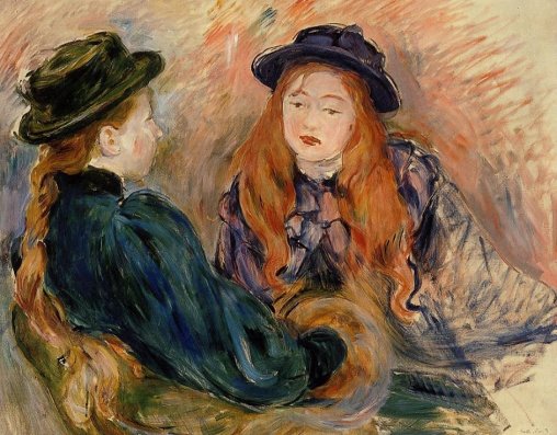 Berthe Morisot - Conversation