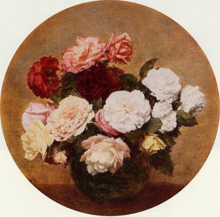 Henri Fantin-Latour - A Large Bouquet of Roses