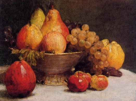 Henri Fantin-Latour - Bowl of Fruit