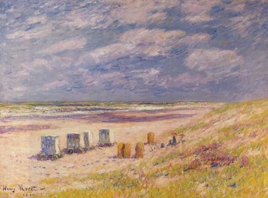 Henri Moret - The Egmond Beach, Holland