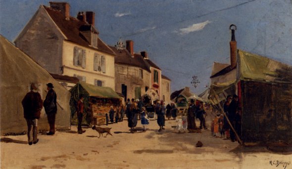 Hippolyte Camille Delpy - Rue Pavoise A Dieppe