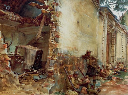 John Singer Sargent - Street In Arras