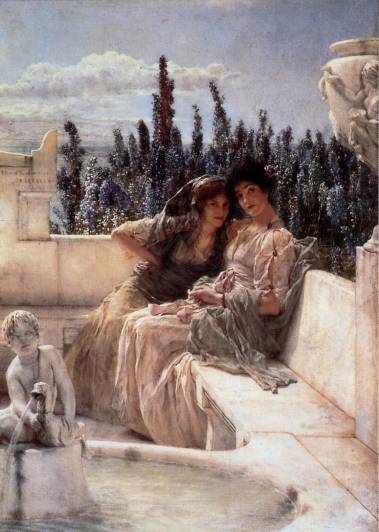 Lawrence Alma-Tadema - Whispering Noon