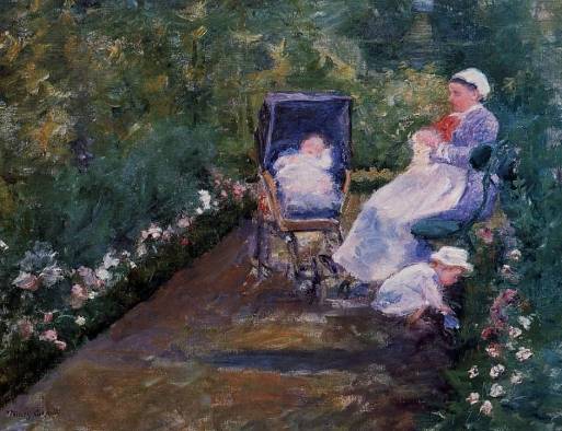 Mary Cassatt - Children in a Garden