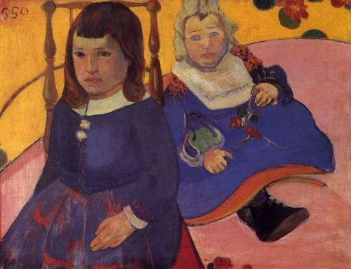 Paul Gauguin - Paul and Jean Schuffenecker
