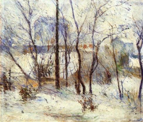 Paul Gauguin - Snow at Vaugirard