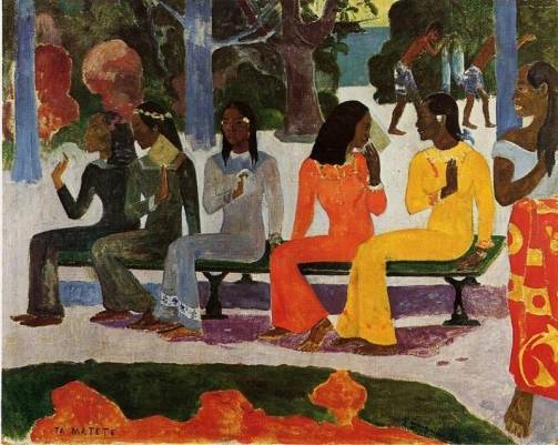 Paul Gauguin - The Market