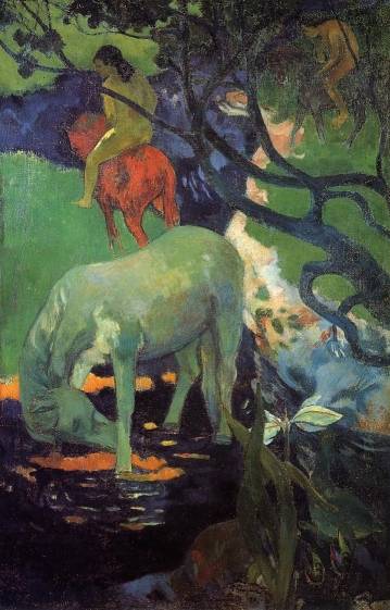 Paul Gauguin - The White Horse