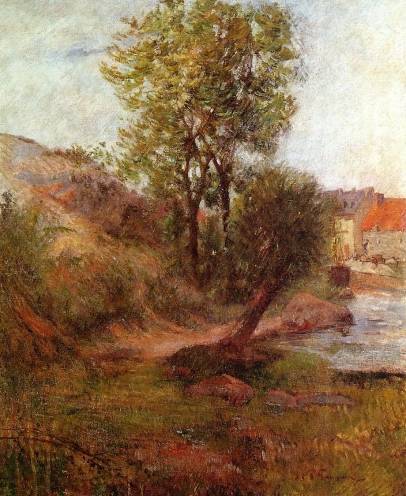 Paul Gauguin - Willow by the Aven