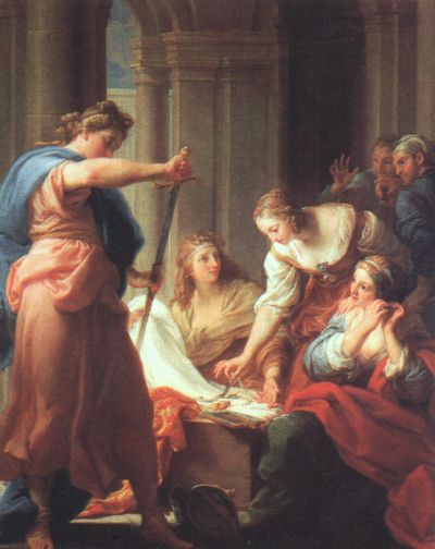 Pompeo Batoni - Achilles at the Court of Lycomedes